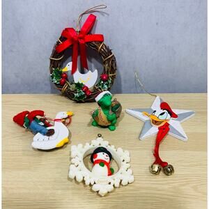 Vintage Christmas Ornaments Made In Taiwan 1977, 1987 & 1991